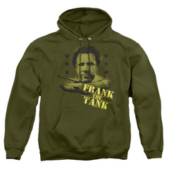 Old School Frank The Tank Men's Pull-Over 75 25 Poly Hoodie