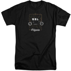 Oldsmobile 1912 Defender Men's 18/1 Tall Cotton Short-Sleeve T-Shirt