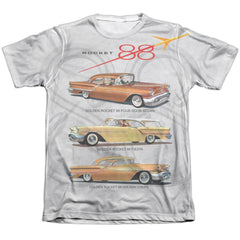 Oldsmobile Rocket Line Men's Regular Fit Poly Cotton Short-Sleeve T-Shirt