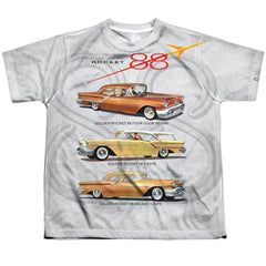 Oldsmobile Rocket Line Youth Regular Fit Poly Short-Sleeve T-Shirt