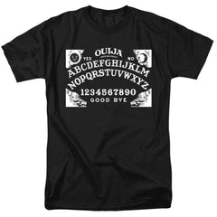 Ouija Board On Black Men's 18/1 Cotton Short-Sleeve T-Shirt