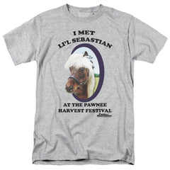 Parks And Recreation Lil Sebastian Men's 18/1 Cotton Short-Sleeve T-Shirt