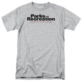 Parks And Recreation Logo Men's 18/1 Cotton Short-Sleeve T-Shirt