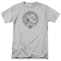 Parks And Recreation Pawnee Seal Men's 18/1 Cotton Short-Sleeve T-Shirt