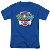 Paw Patrol 3D Logo Men's 18/1 Cotton Short-Sleeve T-Shirt