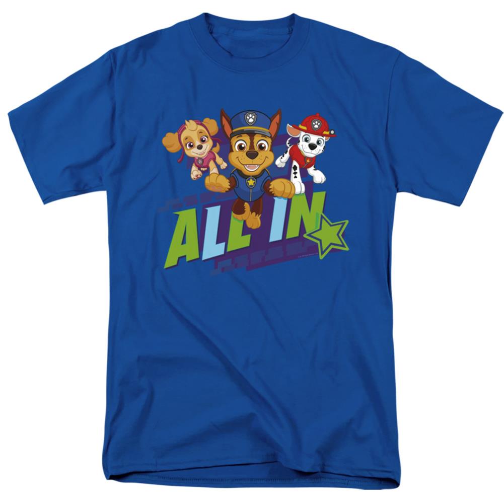Paw Patrol All In Men's 18/1 Cotton Short-Sleeve T-Shirt