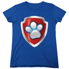 Paw Patrol Badge Women's 18/1 Cotton Short-Sleeve T-Shirt