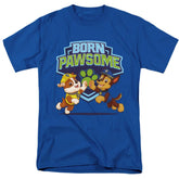 Paw Patrol Born Pawsome Men's 18/1 Cotton Short-Sleeve T-Shirt