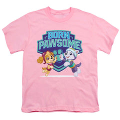 Paw Patrol Born Pawsome Skye & Everest Youth 18/1 100% Cotton Short-Sleeve T-Shirt