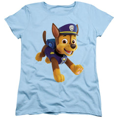 Paw Patrol Chase Women's 18/1 Cotton Short-Sleeve T-Shirt