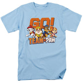 Paw Patrol Go! Team Paw Men's 18/1 Cotton Short-Sleeve T-Shirt