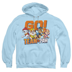 Paw Patrol Go! Team Paw Men's Pull-Over 75 25 Poly Hoodie