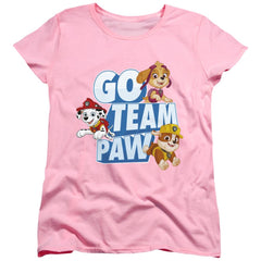 Paw Patrol Go Team Paw Women's 18/1 Cotton Short-Sleeve T-Shirt