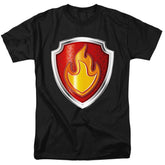 Paw Patrol Marshall Badge Men's 18/1 Cotton Short-Sleeve T-Shirt