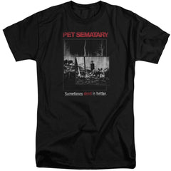 Pet Sematary Cat Poster Men's 18/1 Tall Cotton Short-Sleeve T-Shirt