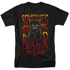 Pet Sematary Dead Is Better Men's 18/1 Cotton Short-Sleeve T-Shirt
