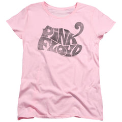 Pink Floyd Pink Logo Women's 18/1 Cotton Short-Sleeve T-Shirt