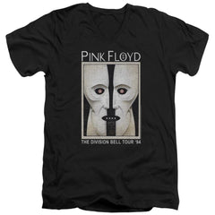 Pink Floyd The Division Bell Men's 30/1 Cotton Slim V-Neck T-Shirt