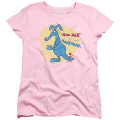 Pink Panther Ant And Aardvark Women's 18/1 Cotton Short-Sleeve T-Shirt
