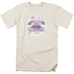 Pink Panther Dial P For Pink Men's 18/1 Cotton Short-Sleeve T-Shirt