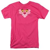 Pink Panther Face Men's 18/1 Cotton Short-Sleeve T-Shirt