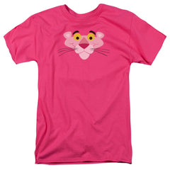 Pink Panther Face Men's 18/1 Cotton Short-Sleeve T-Shirt