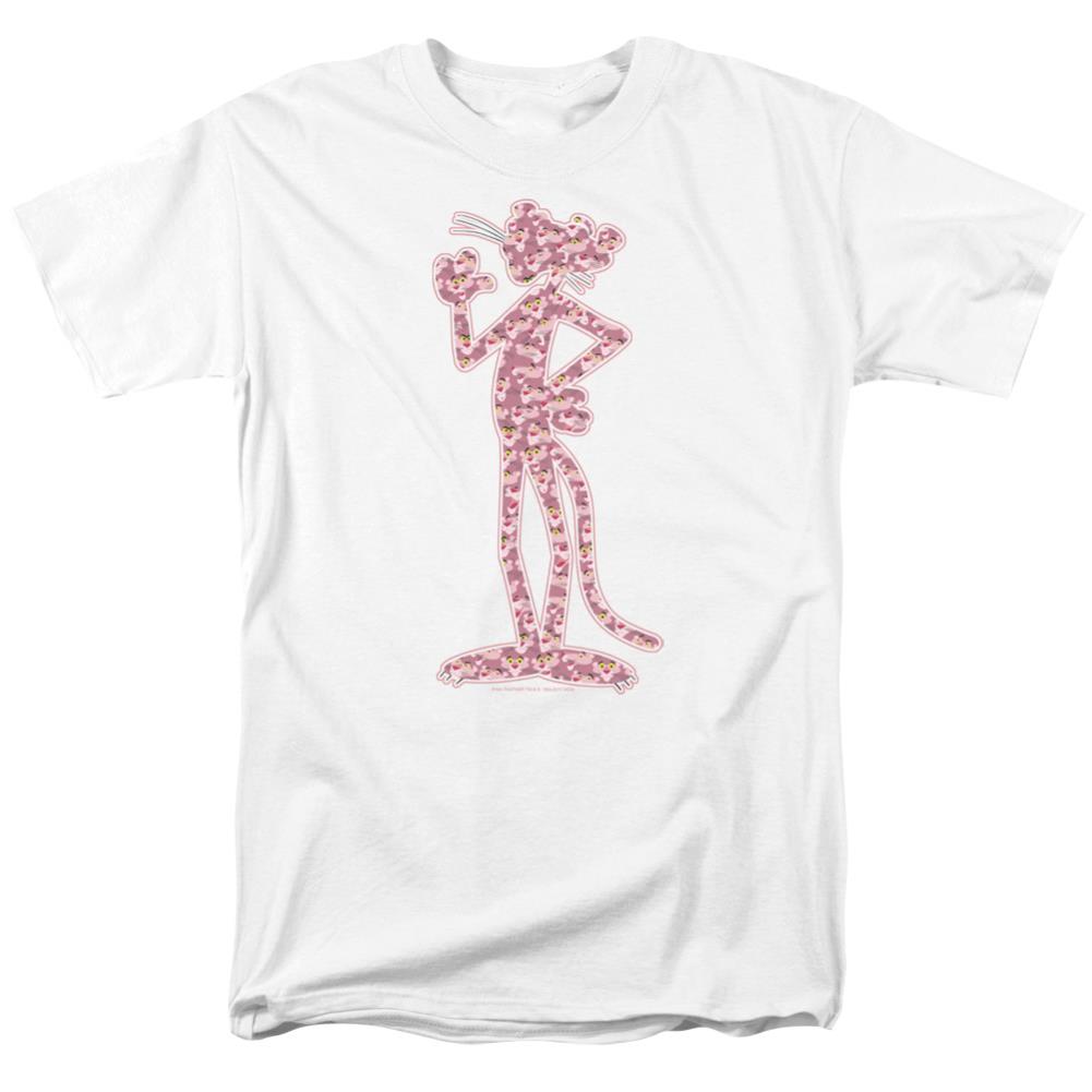 Pink Panther Heads Men's 18/1 Cotton Short-Sleeve T-Shirt