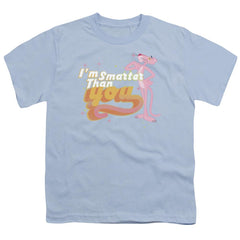 Pink Panther Smart Cat Youth 18/1 100% Cotton Short-Sleeve T-Shirt
