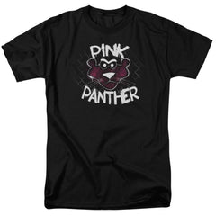 Pink Panther Spray Panther Men's 18/1 Cotton Short-Sleeve T-Shirt