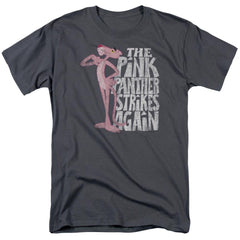 Pink Panther Strikes Again Men's 18/1 Cotton Short-Sleeve T-Shirt