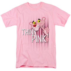 Pink Panther Think Pink Men's 18/1 Cotton Short-Sleeve T-Shirt