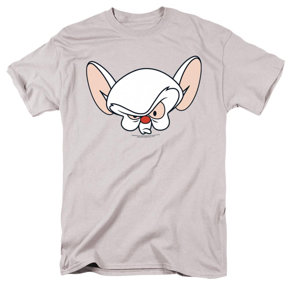 Pinky And The Brain Brain Men's 18/1 Cotton Short-Sleeve T-Shirt