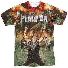 Platoon Key Art Men's Regular Fit Polyester Short-Sleeve T-Shirt