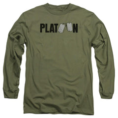 Platoon Logo Men's 18/1 Cotton Long-Sleeve T-Shirt