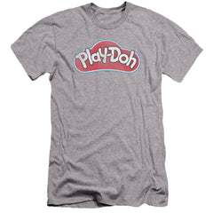 Play Doh Dohs Men's Ultra-Soft 30/1 Cotton Slim Short-Sleeve T-Shirt