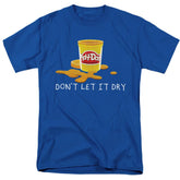 Play Doh Dry Out Men's 18/1 Cotton Short-Sleeve T-Shirt