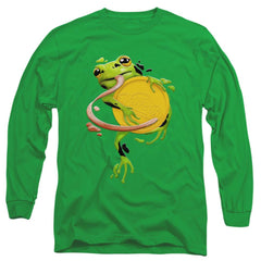 Play Doh Frog Hugging Play Doh Lid Men's 18/1 Cotton Long-Sleeve T-Shirt
