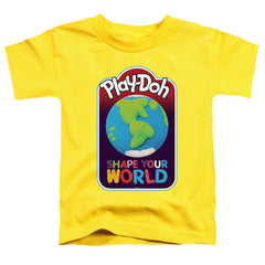 Play Doh Shape Your World Toddler 18/1 Cotton Short-Sleeve T-Shirt