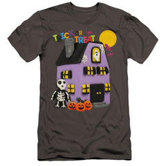 Play Doh Trick Or Treat Men's Ultra-Soft 30/1 Cotton Slim Short-Sleeve T-Shirt