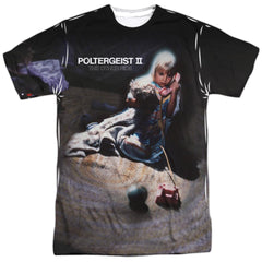 Poltergeist II Poster Men's Regular Fit Polyester Short-Sleeve T-Shirt