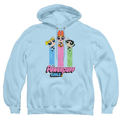 Powerpuff GirLong-Sleeve T-Shirthe Girls Fly Men's Pull-Over 75 25 Poly Hoodie