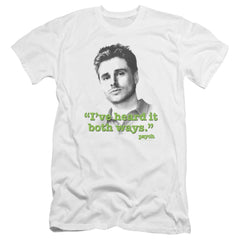 Psych Both Ways Men's Ultra-Soft 30/1 Cotton Slim Short-Sleeve T-Shirt