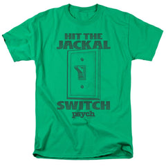 Psych Jackal Switch Men's 18/1 Cotton Short-Sleeve T-Shirt