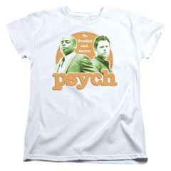 Psych Predictable Women's 18/1 Cotton Short-Sleeve T-Shirt