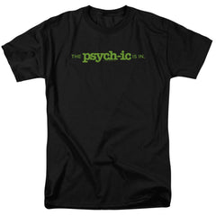 Psych The Psychic Is In Men's 18/1 Cotton Short-Sleeve T-Shirt