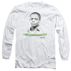 Psych Whaaaaaat?! Men's 18/1 Cotton Long-Sleeve T-Shirt