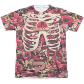 Rick And Morty Anatomy Park Men's Regular Fit Poly Cotton Short-Sleeve T-Shirt