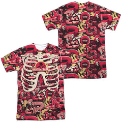 Rick And Morty Anatomy Park Men's Regular Fit Polyester Short-Sleeve T-Shirt