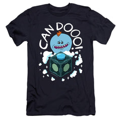 Rick And Morty Can Do Men's Ultra-Soft 30/1 Cotton Slim Short-Sleeve T-Shirt