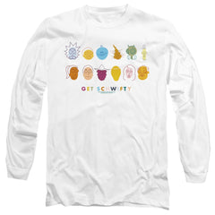 Rick And Morty Get Schwifty Men's 18/1 Cotton Long-Sleeve T-Shirt